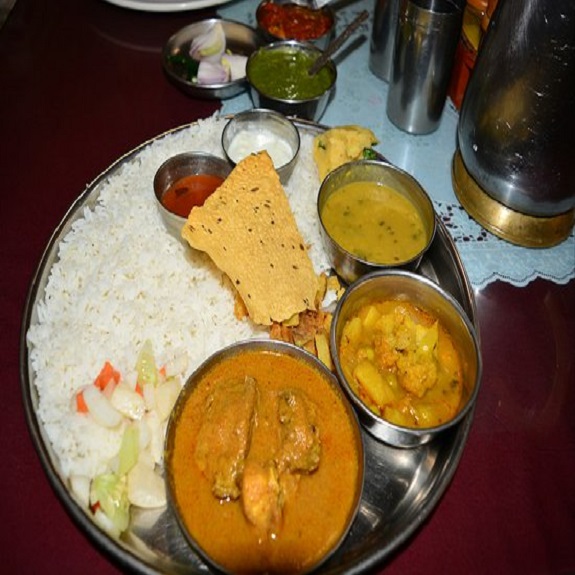 Chicken Thali